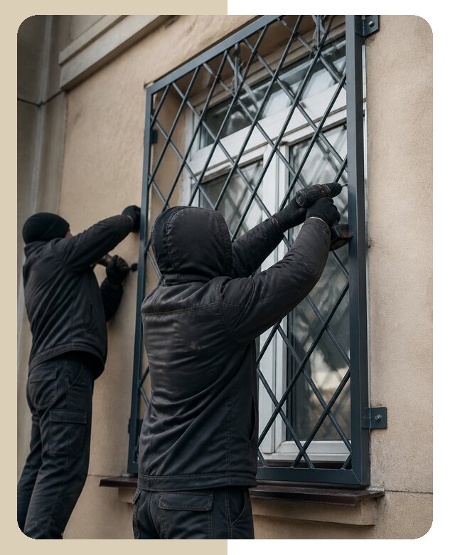 Установка антивандальных решеток на окна в Шатуре
